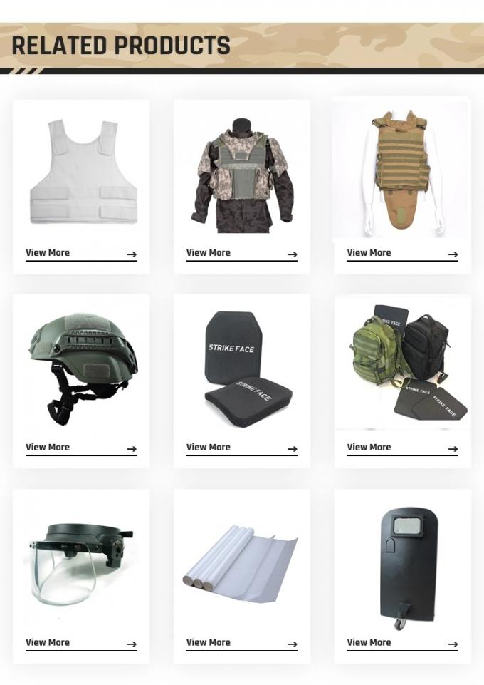Military Bulletproof Concealed Body Armor Ballistic Iiia Level Bullet Proof Vest