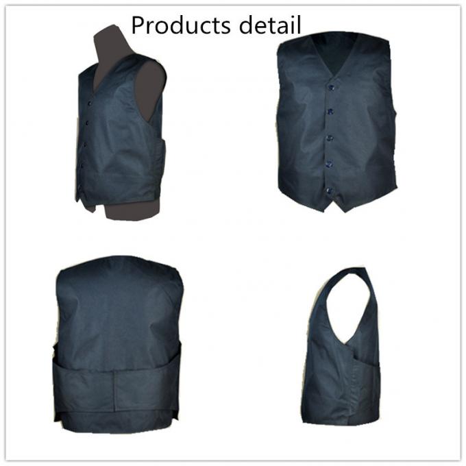 Black Leight Weight Nij Iiia Body Armor Bulletproof Ballistic Tactical Vest/Black Aramid Concealable Bulletproof Vest