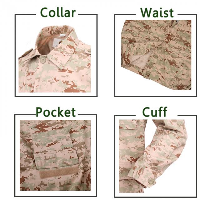 Middle East Military Desert Digital Camouflage Army Bdu Uniform