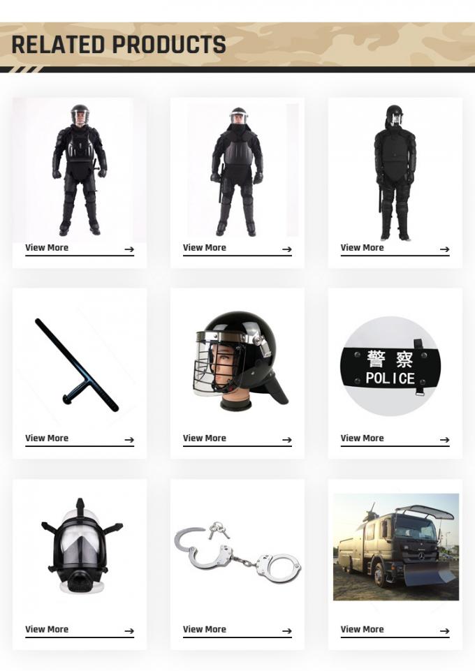 Military tactical equipment Police Protective Gear Bulletproof Anti Riot Suit